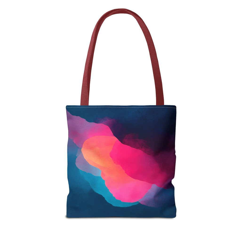 Abstract Love Tote Bag - Modern True Connection Art - Minimalist Everyday Tote