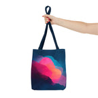 Abstract Love Tote Bag - Modern True Connection Art - Minimalist Everyday Tote