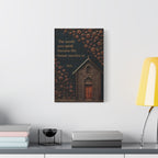 Hafiz Quote Wall Art Print - Persian Door & Floral Poetry Poster - Spiritual Home Decor Gift