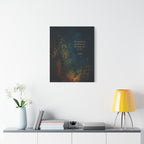 Hafiz Quote Wall Art - Words You Speak Become the House You Live In - Minimal Spiritual Home Decor