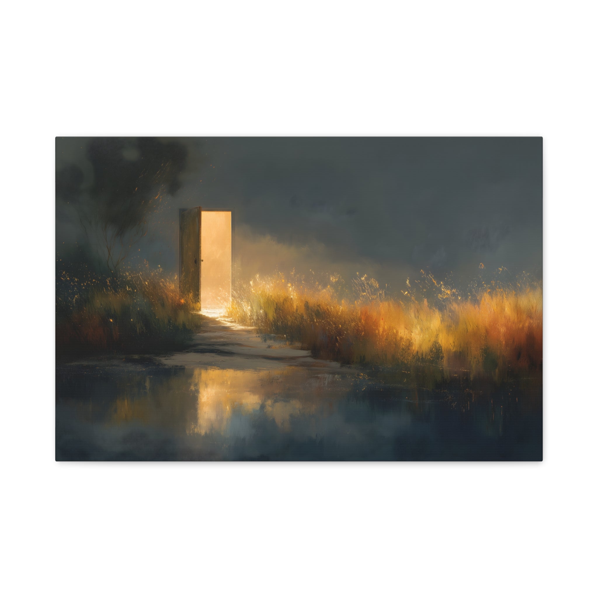 Moody Surreal Wall Art - Mysterious Fantasy Landscape - Cinematic Canvas Print