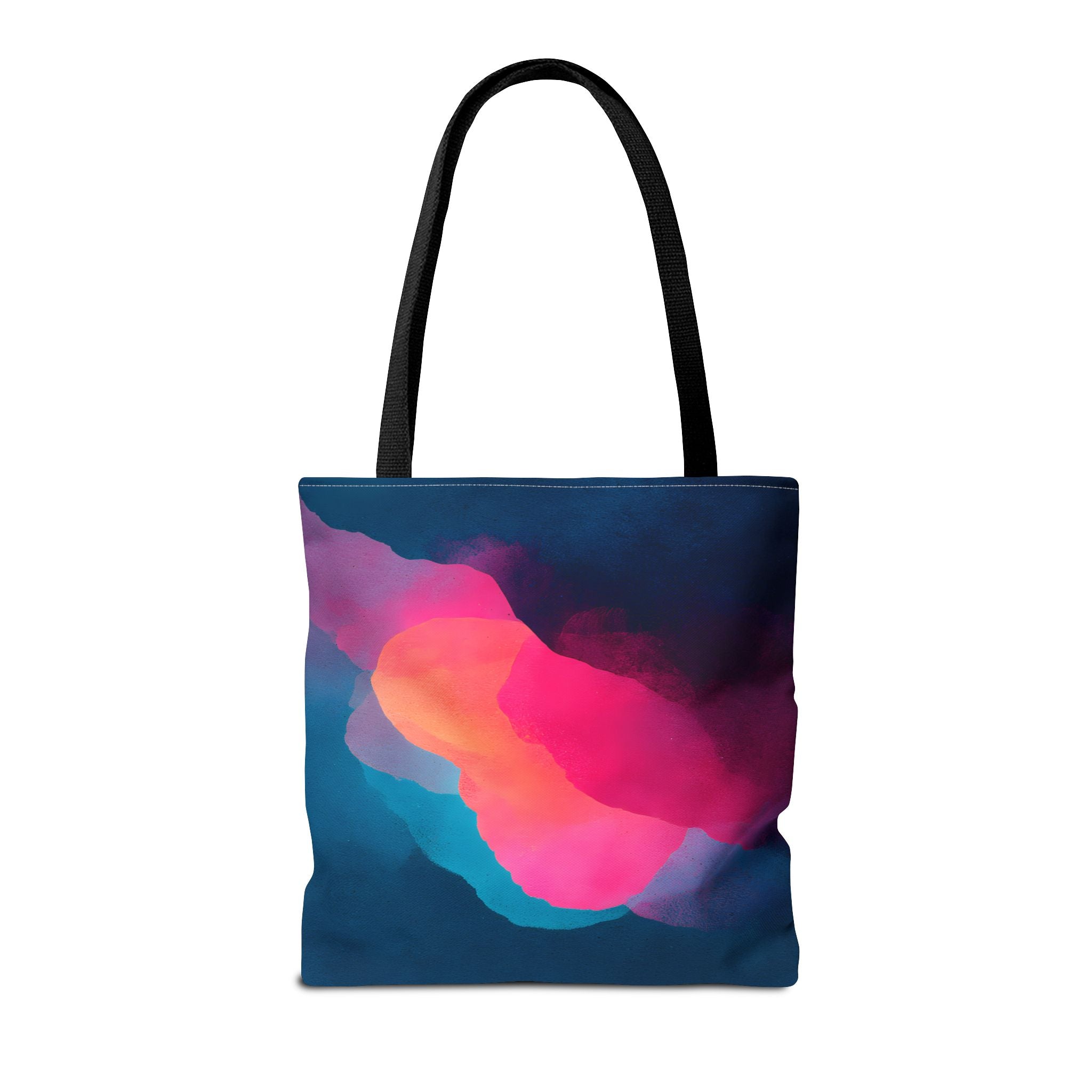 Abstract Love Tote Bag - Modern True Connection Art - Minimalist Everyday Tote
