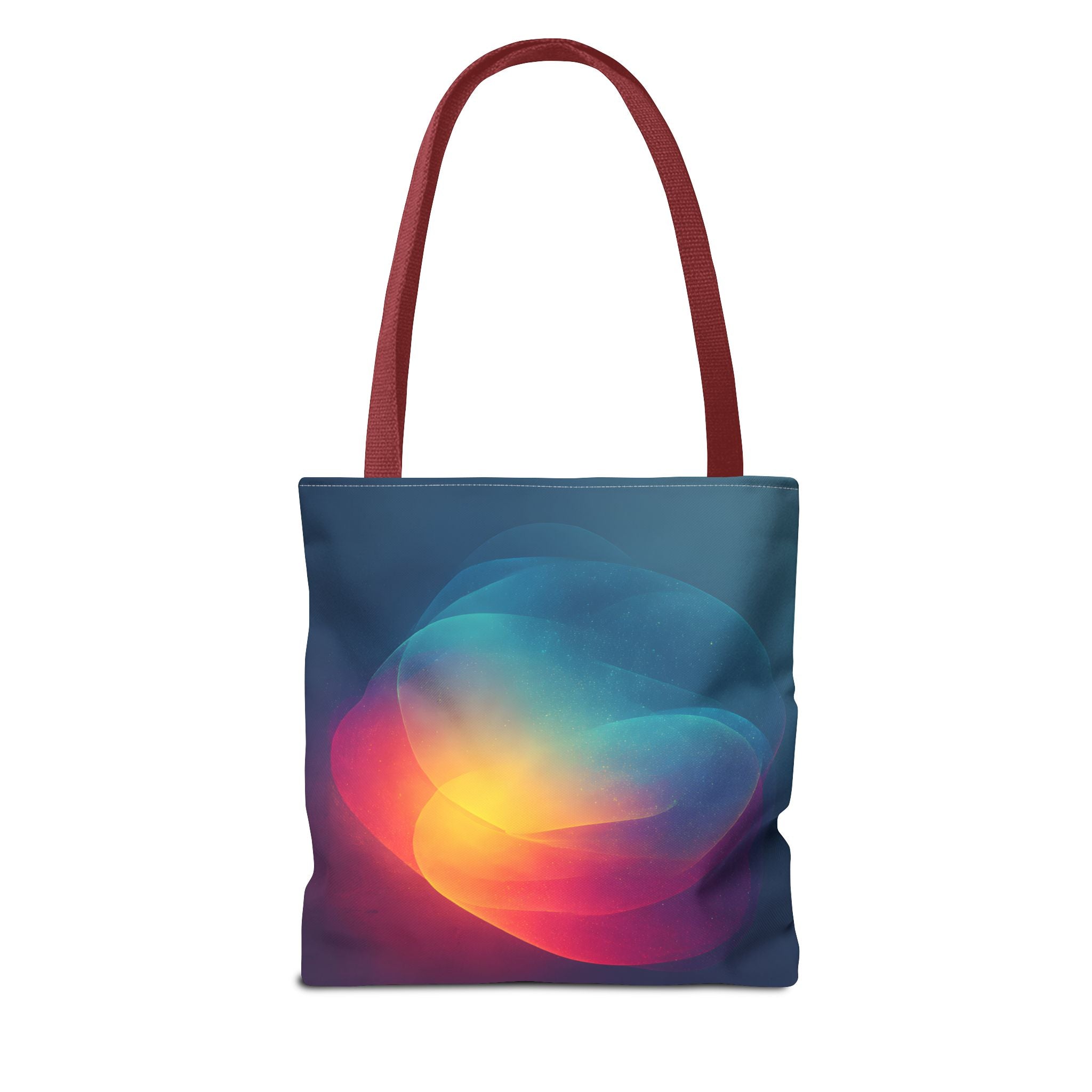 Abstract Love Tote Bag - Modern True Connection Artwork - Minimalist Everyday Carry