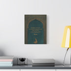 Sufi Wall Art - Rumi Quote Spiritual Arch Print for Meditation & Mindful Decor