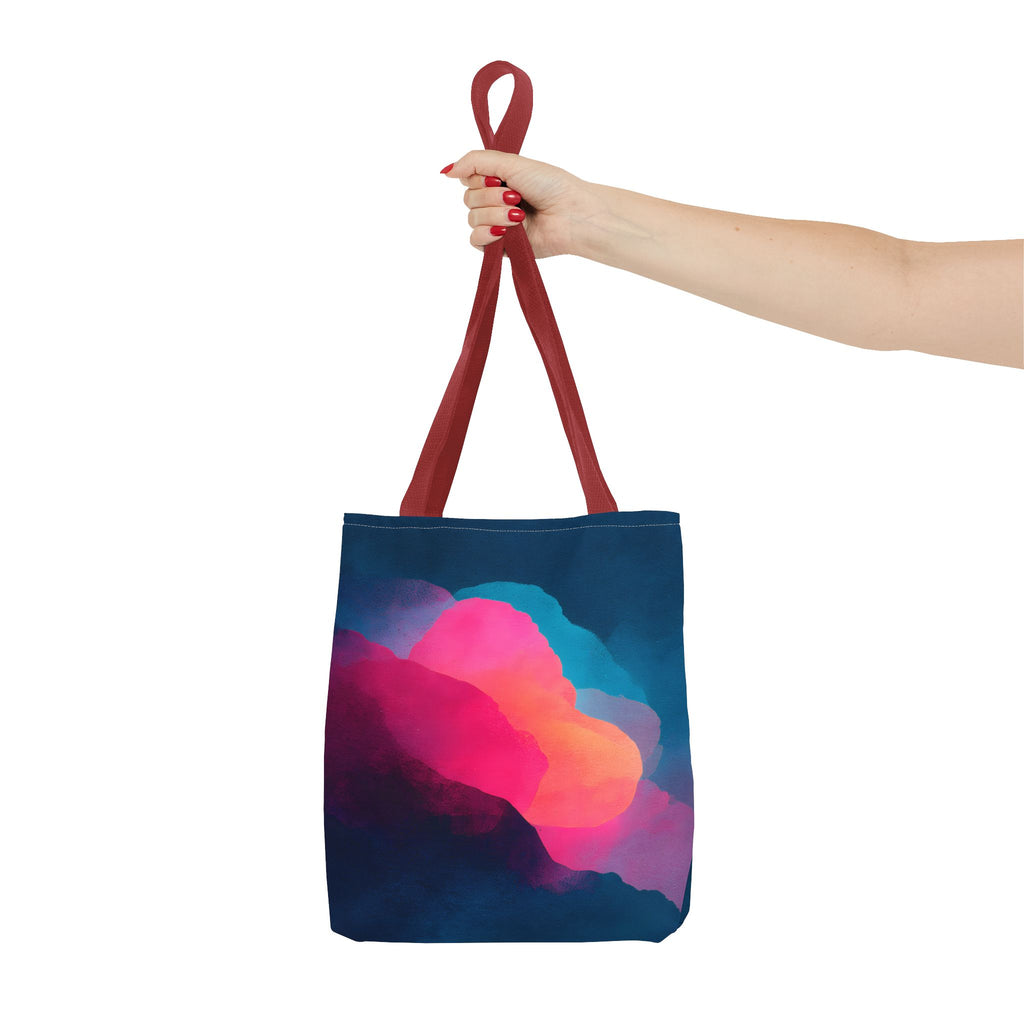 Abstract Love Tote Bag - Modern True Connection Art - Minimalist Everyday Tote