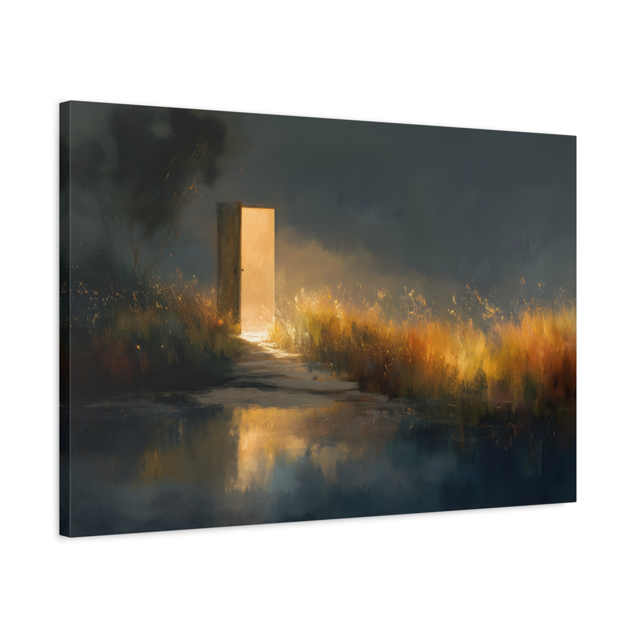 Moody Surreal Wall Art - Mysterious Fantasy Landscape - Cinematic Canvas Print