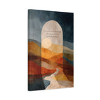 Rumi Quote "Try Not to Resist the Changes" Matte Canvas