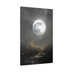 Moon Garden Wall Art - Firefly Path Print - Calm Modern Decor