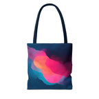 Abstract Love Tote Bag - Modern True Connection Art - Minimalist Everyday Tote