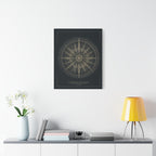 Hafiz Quote Wall Art - Sacred Geometry Spiritual Print for Meditation Space