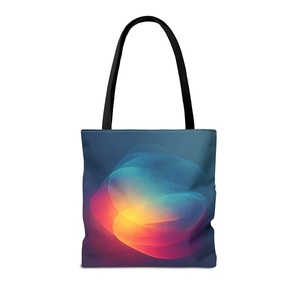 Abstract Love Tote Bag - Modern True Connection Artwork - Minimalist Everyday Carry
