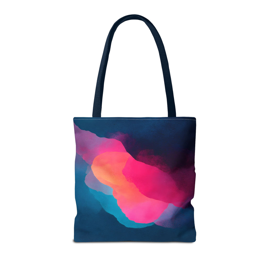 Abstract Love Tote Bag - Modern True Connection Art - Minimalist Everyday Tote
