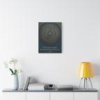 Hafiz Sufi Quote Wall Art - Spiritual Poetry Print with Sacred Geometry