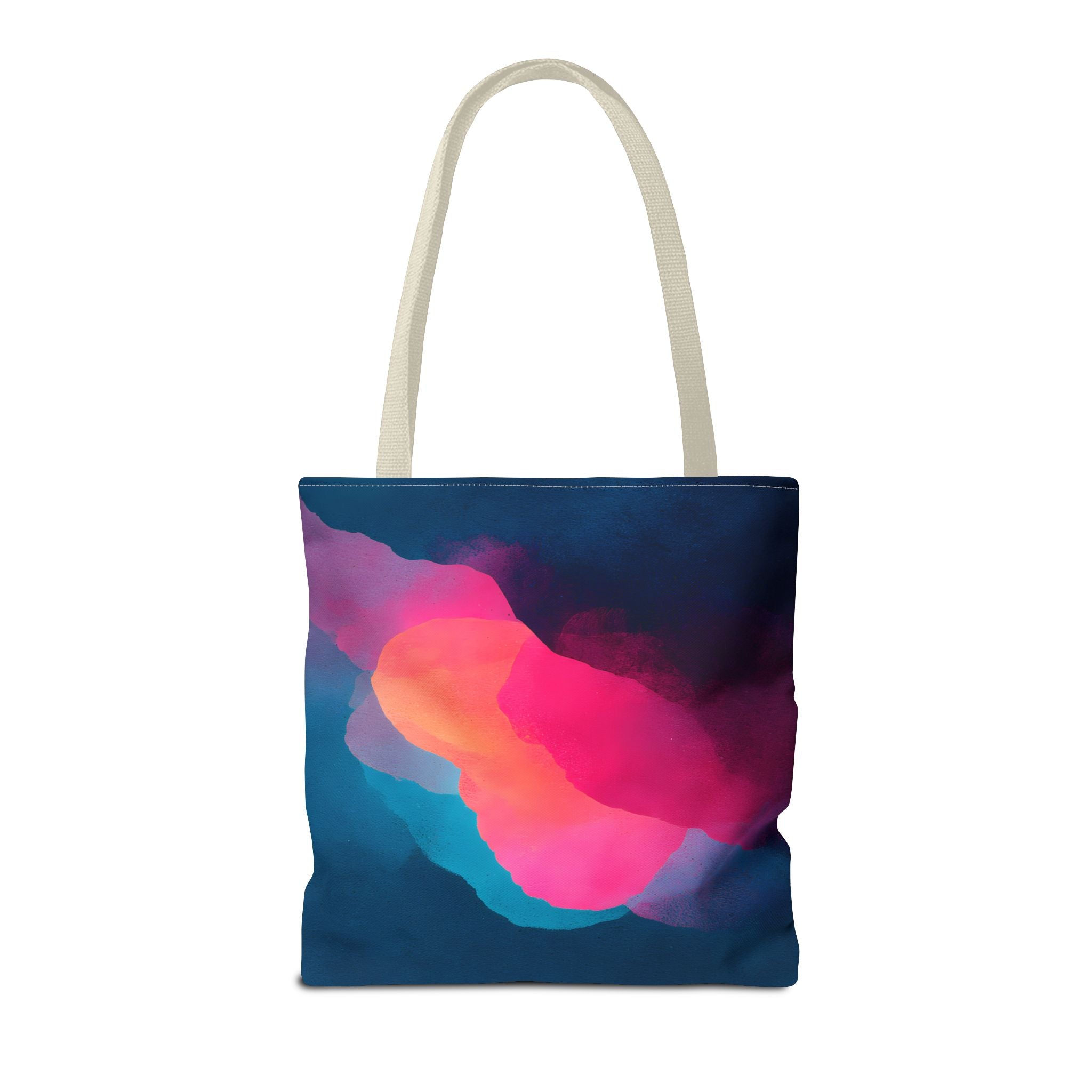 Abstract Love Tote Bag - Modern True Connection Art - Minimalist Everyday Tote