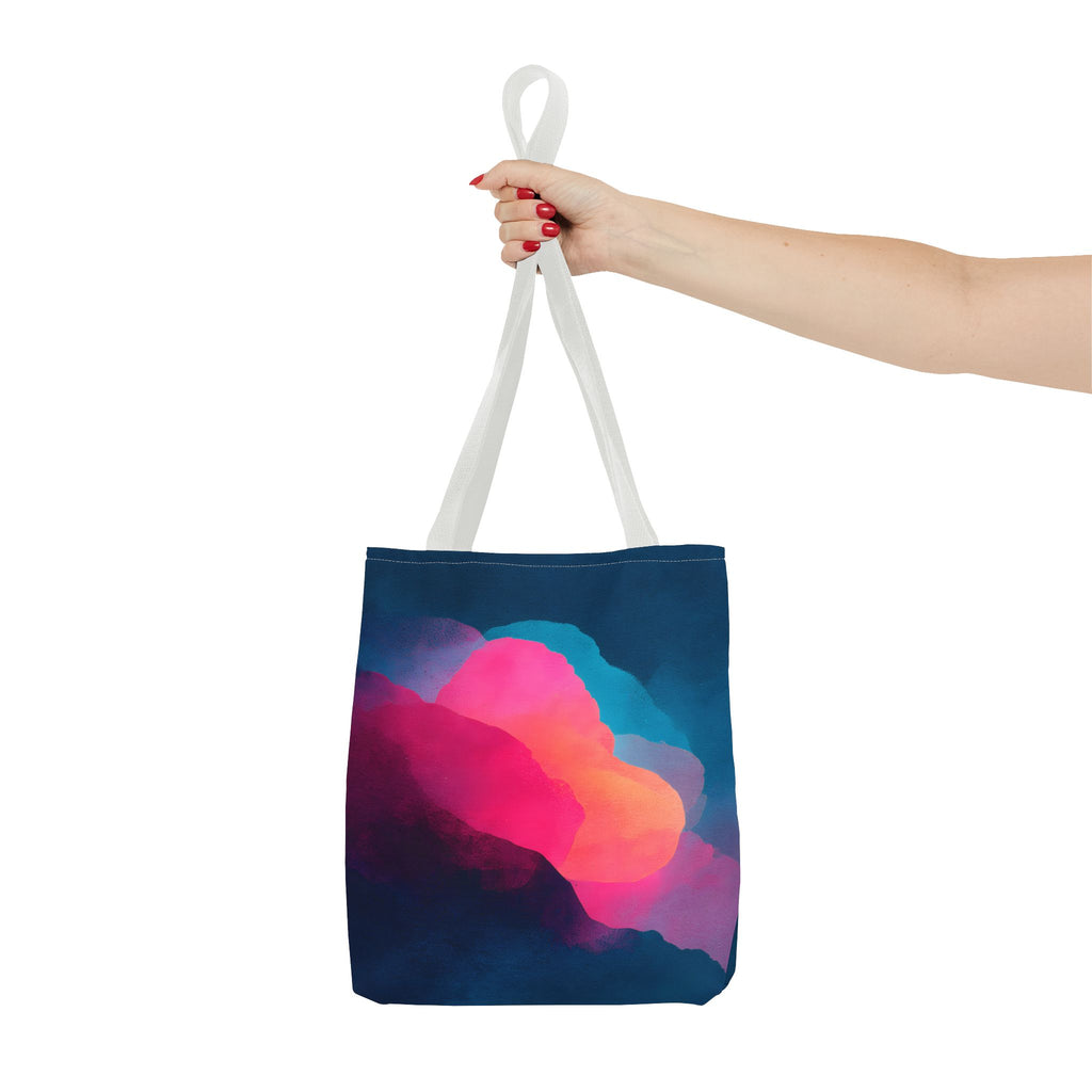 Abstract Love Tote Bag - Modern True Connection Art - Minimalist Everyday Tote