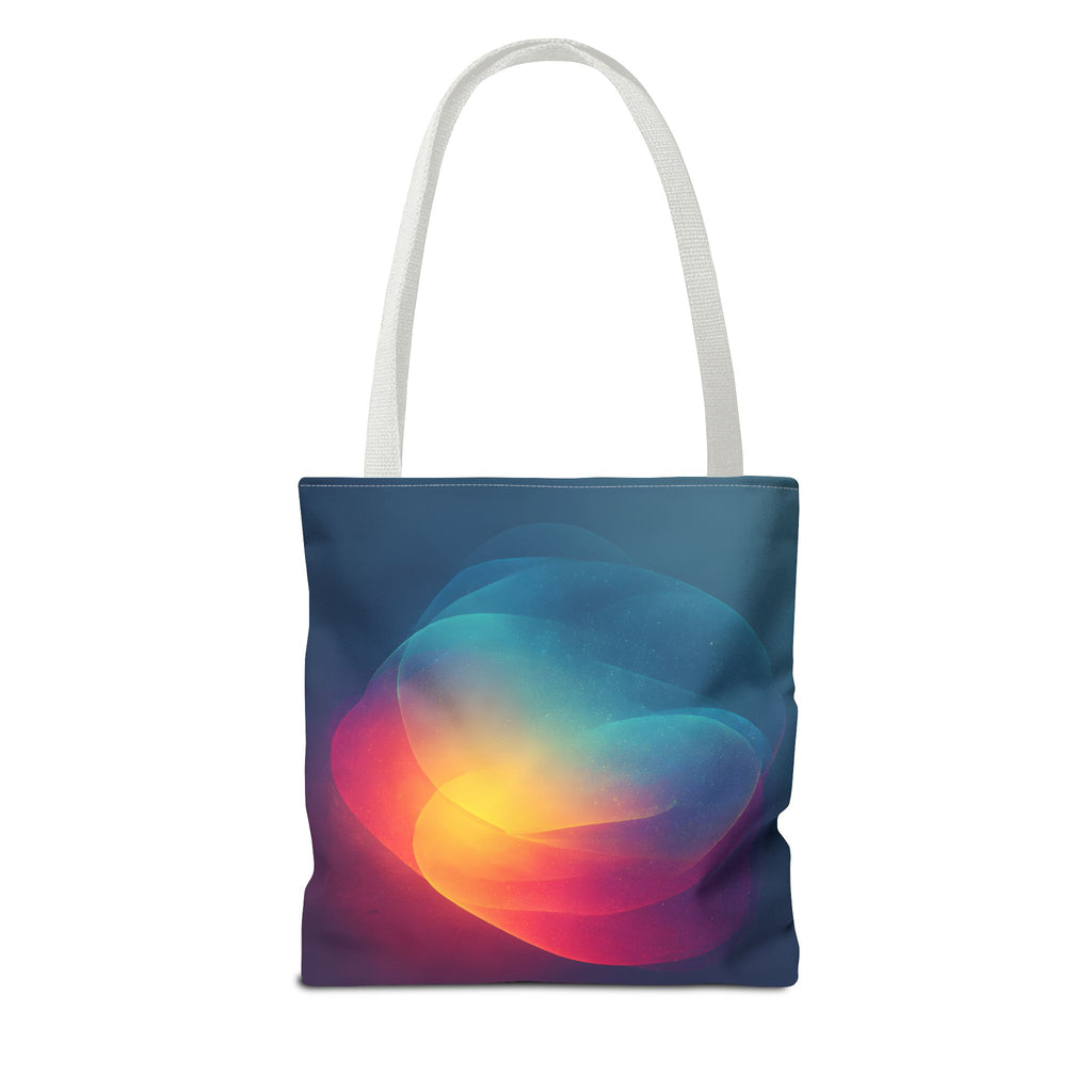 Abstract Love Tote Bag - Modern True Connection Artwork - Minimalist Everyday Carry