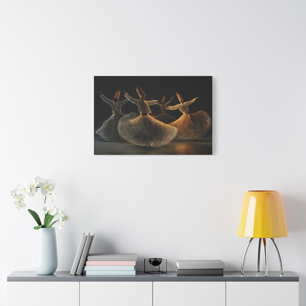 Whirling Dervish Dance Matte Canvas