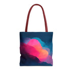 Abstract Love Tote Bag - Modern True Connection Art - Minimalist Everyday Tote