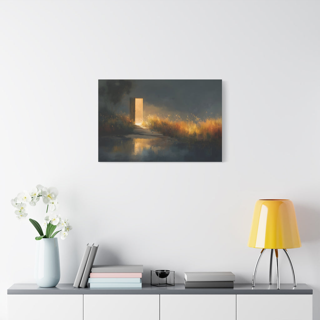 Moody Surreal Wall Art - Mysterious Fantasy Landscape - Cinematic Canvas Print