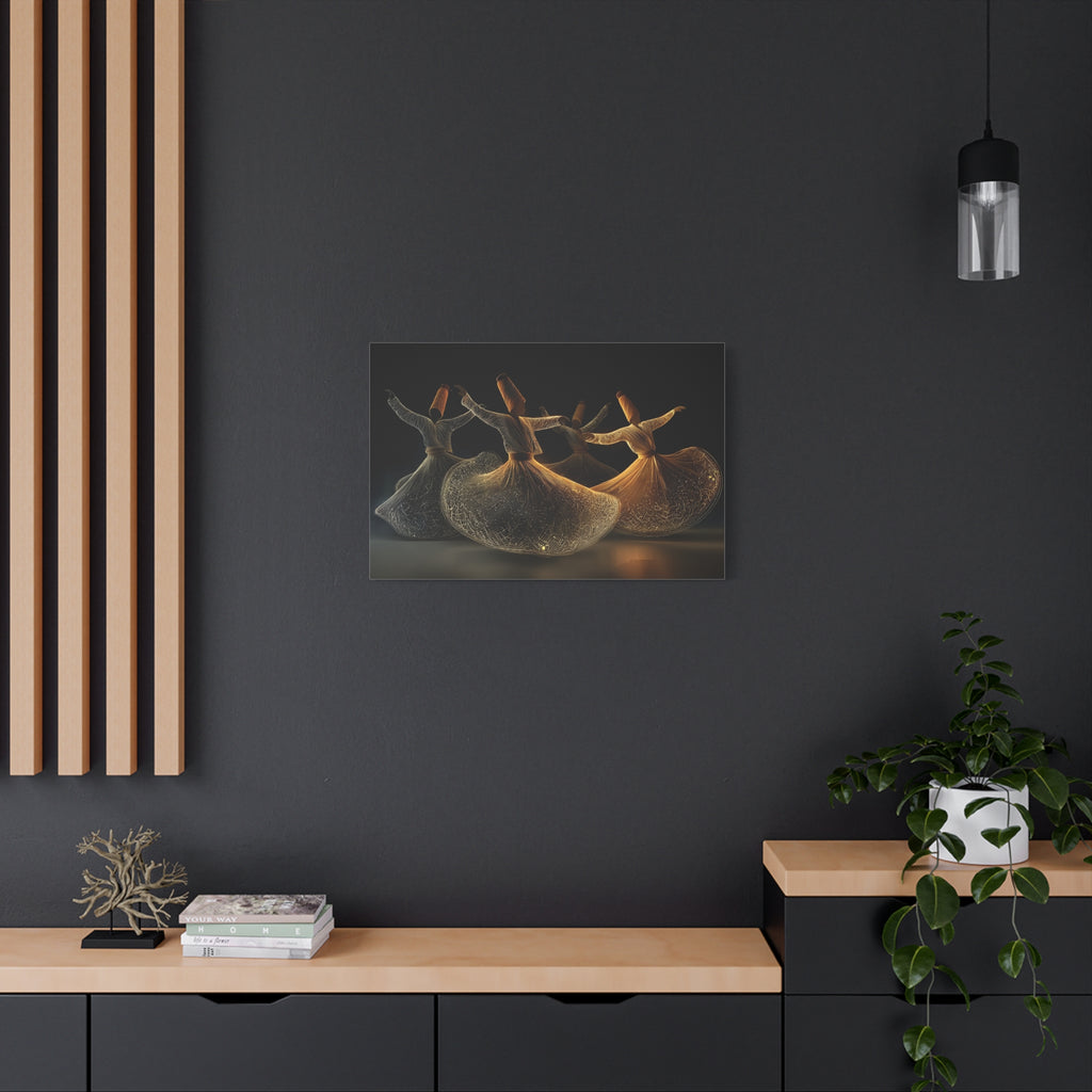 Whirling Dervish Dance Matte Canvas