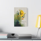 Rumi Quote "Where There Is Ruin, There Is Hope for Treasure" Canvas