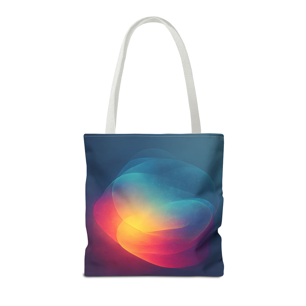 Abstract Love Tote Bag - Modern True Connection Artwork - Minimalist Everyday Carry