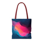 Abstract Love Tote Bag - Modern True Connection Art - Minimalist Everyday Tote