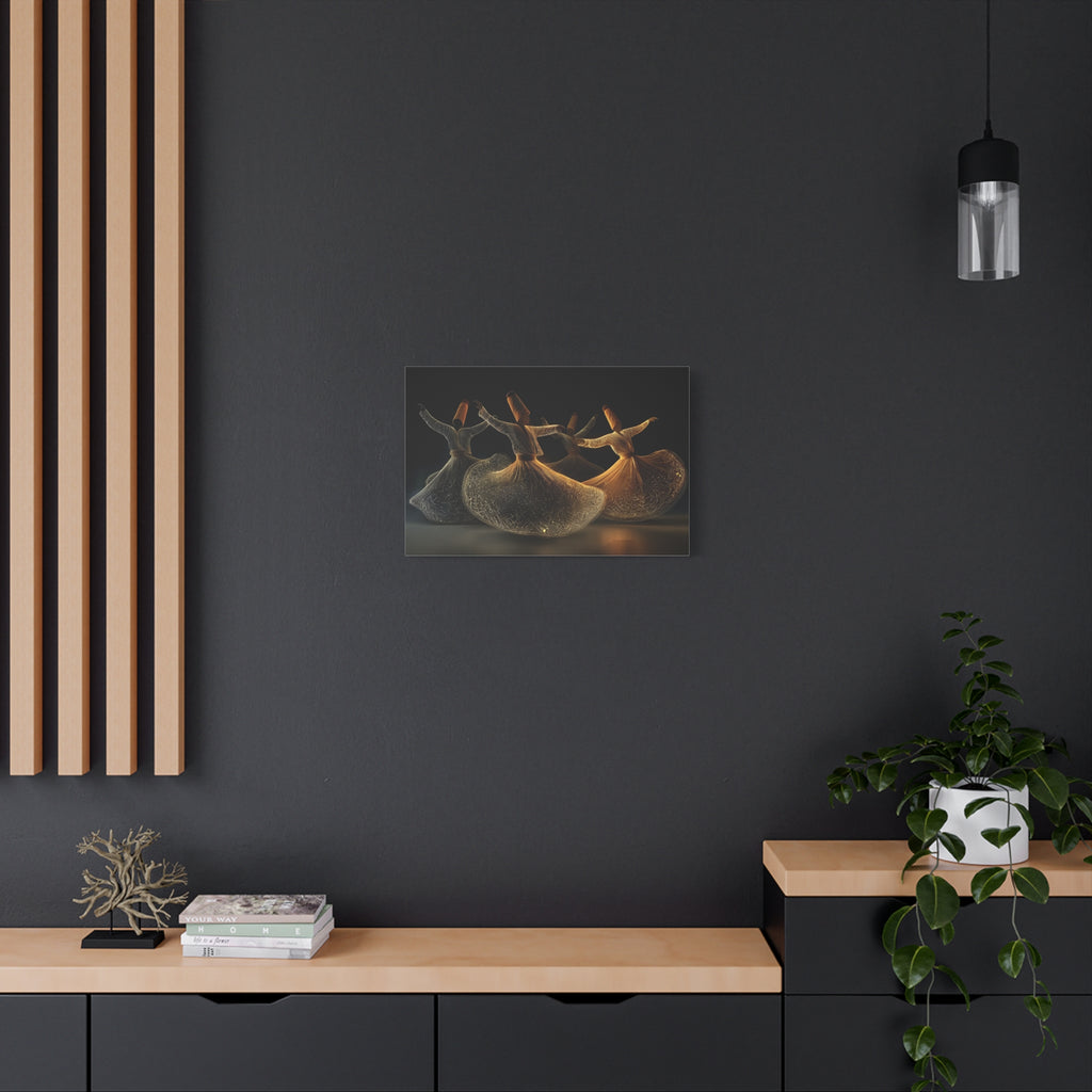 Whirling Dervish Dance Matte Canvas