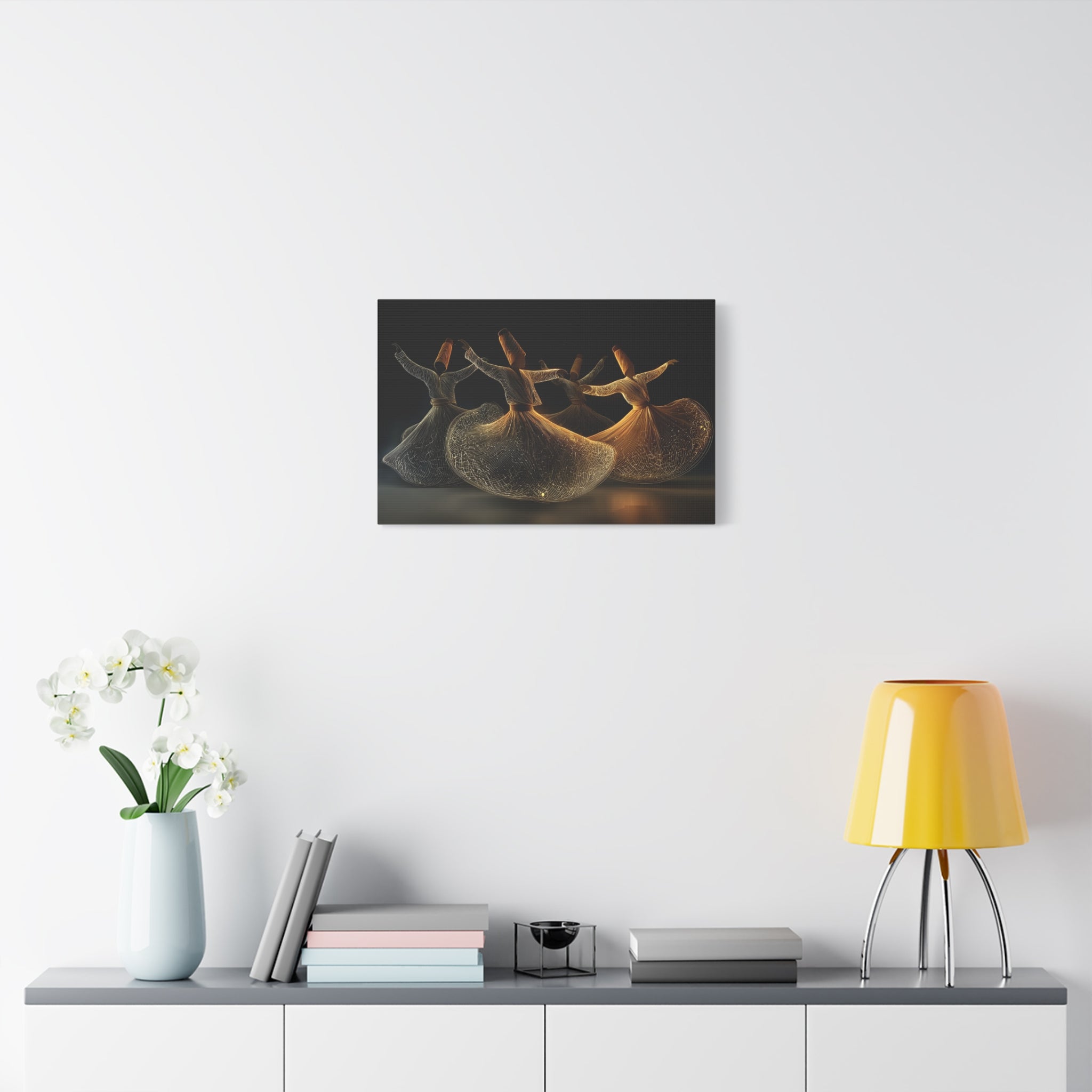 Whirling Dervish Dance Matte Canvas