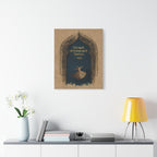 Sufi Quote Wall Art - Hafez Poetry Print with Whirling Dervish