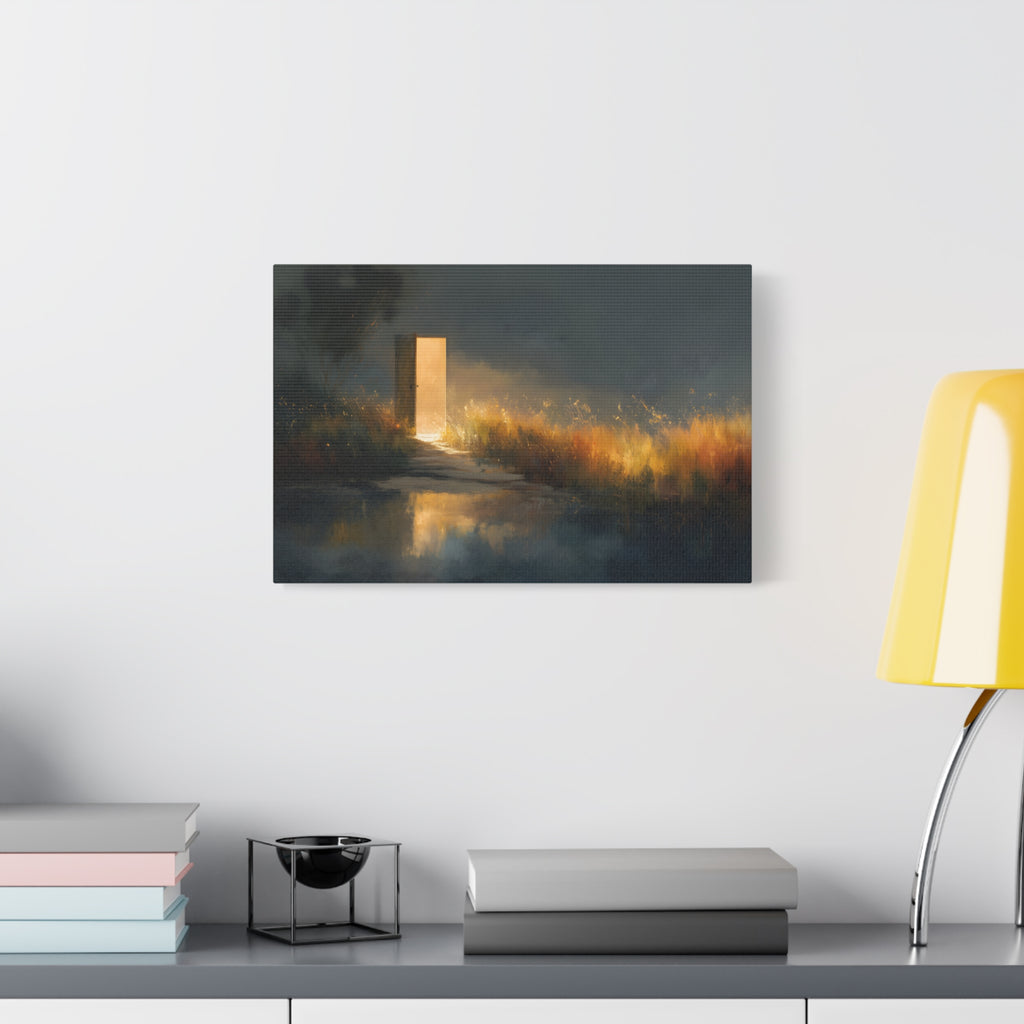 Moody Surreal Wall Art - Mysterious Fantasy Landscape - Cinematic Canvas Print