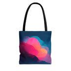 Abstract Love Tote Bag - Modern True Connection Art - Minimalist Everyday Tote