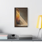 Rumi Quote Wall Art - In Your Light I Learn How to Love - Minimalist Spiritual Poetry Print