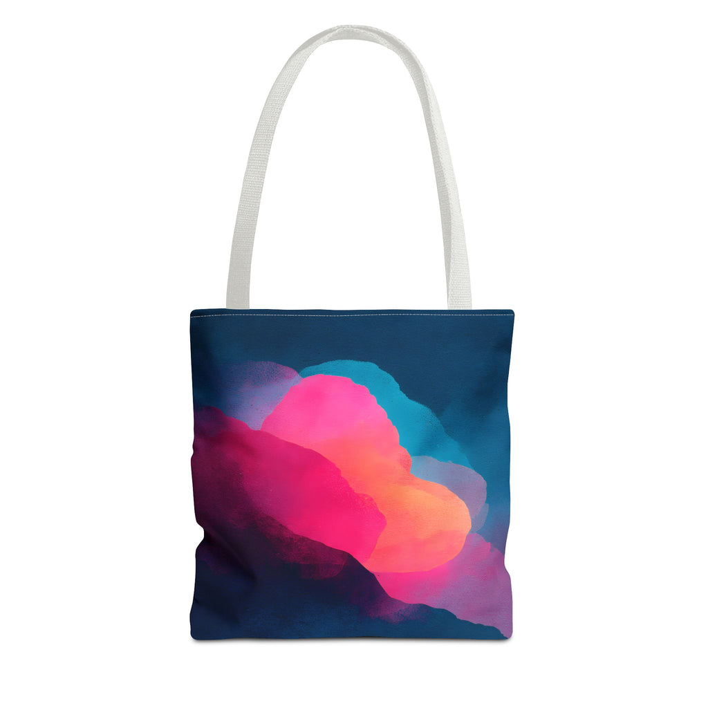 Abstract Love Tote Bag - Modern True Connection Art - Minimalist Everyday Tote