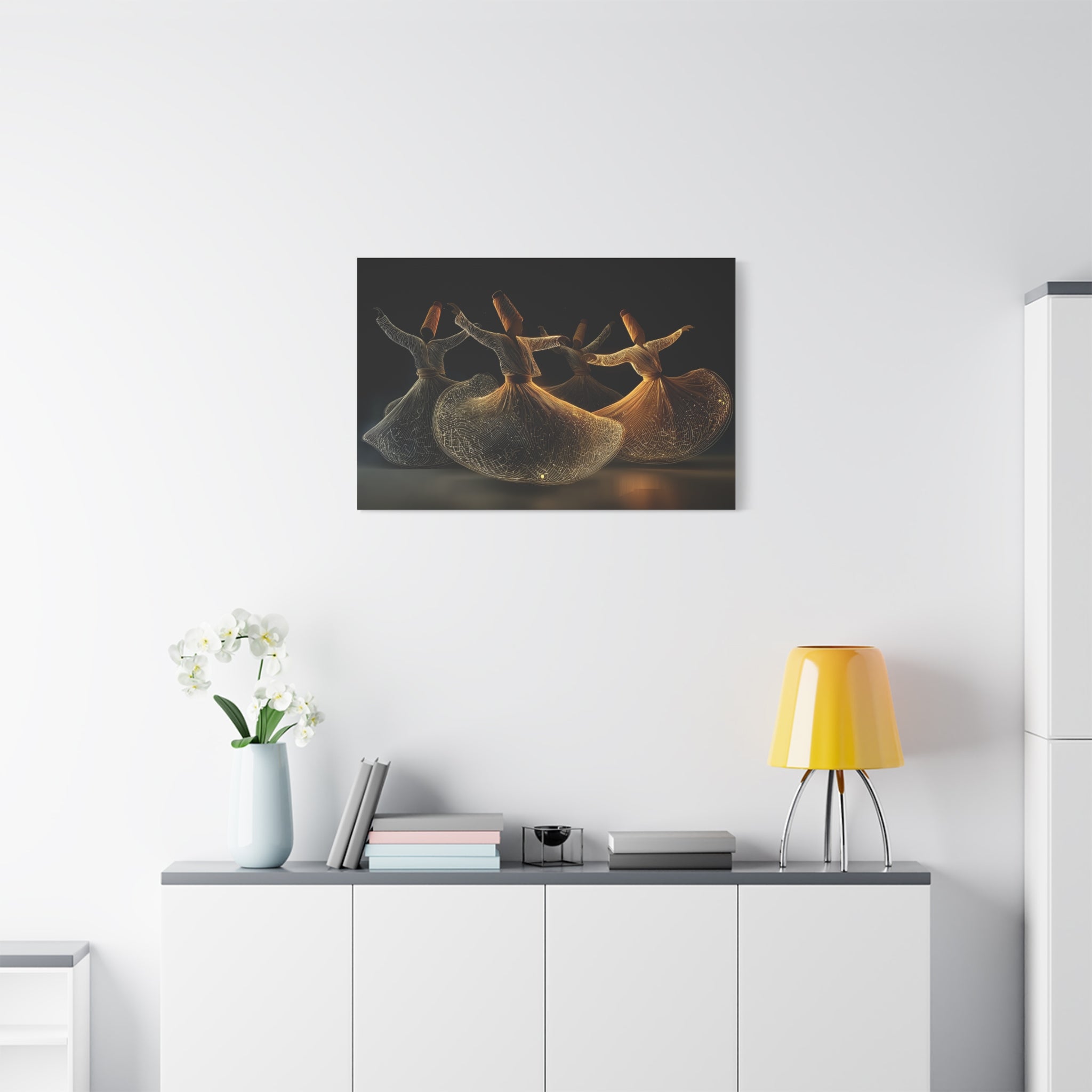 Whirling Dervish Dance Matte Canvas