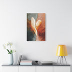 Kintsugi Heart Wall Art - Healing Heart Art Symbolizing Resilience & Connection, Abstract Emotional Art