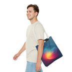 Abstract Love Tote Bag - Modern True Connection Artwork - Minimalist Everyday Carry