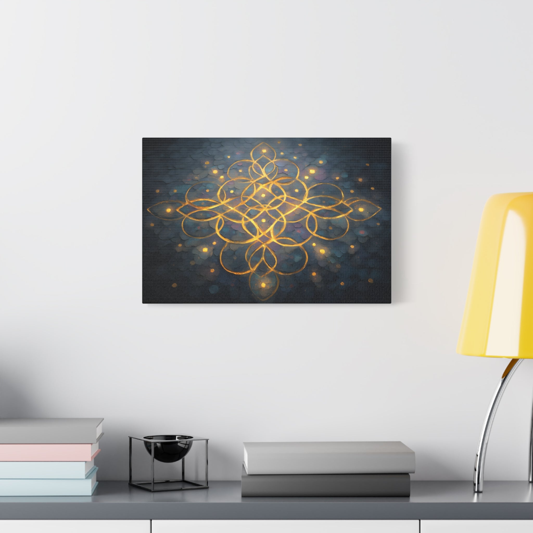 Digital Kolam – Modern South Indian Geometric Wall Art