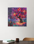 Pomegranate Tree Rumi Quote Art Print