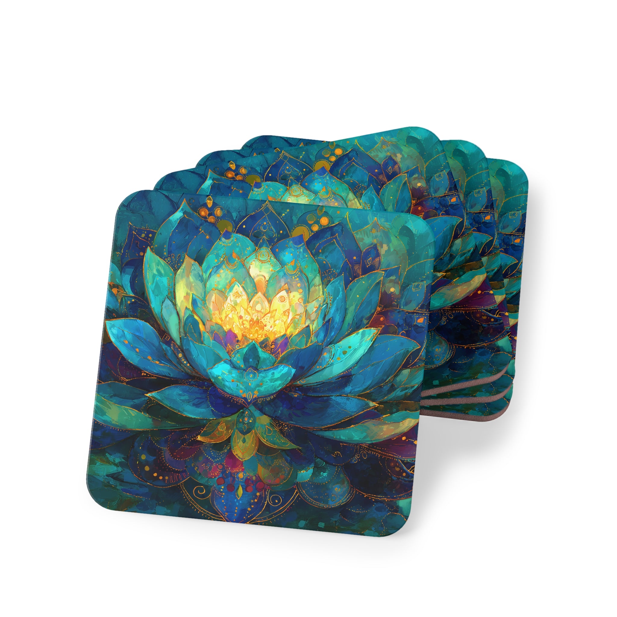Lotus Bloom Coaster Set