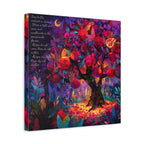 Pomegranate Tree Rumi Quote Art Print