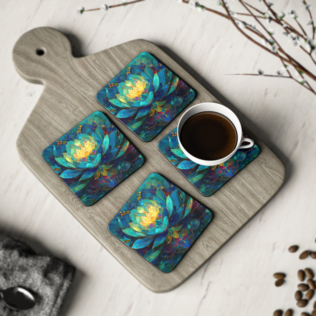 Lotus Bloom Coaster Set