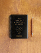 The Product Manager’s Notebook – Premium A5 Wire-Bound Black Gloss Journal