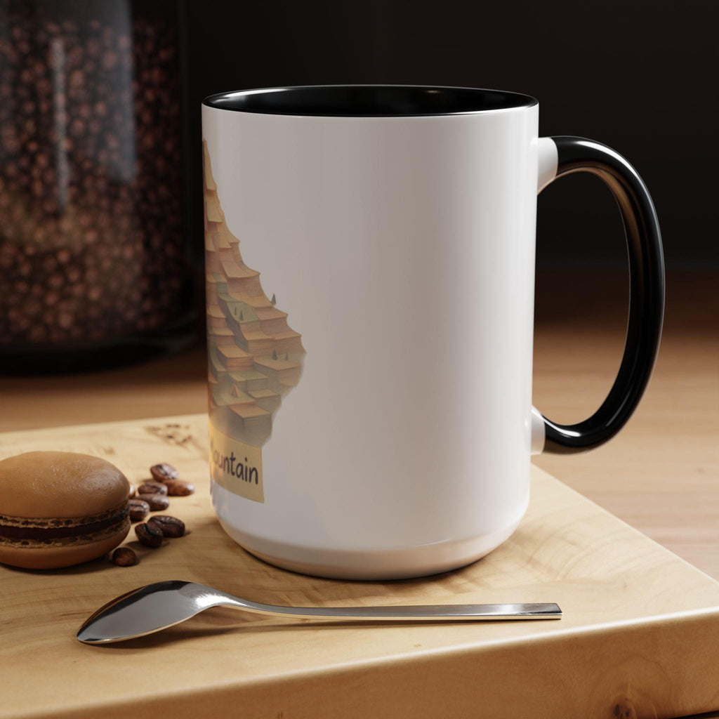 Product Manager Coffee mug featuring a Backlog Mountain | Accent 11oz 15oz