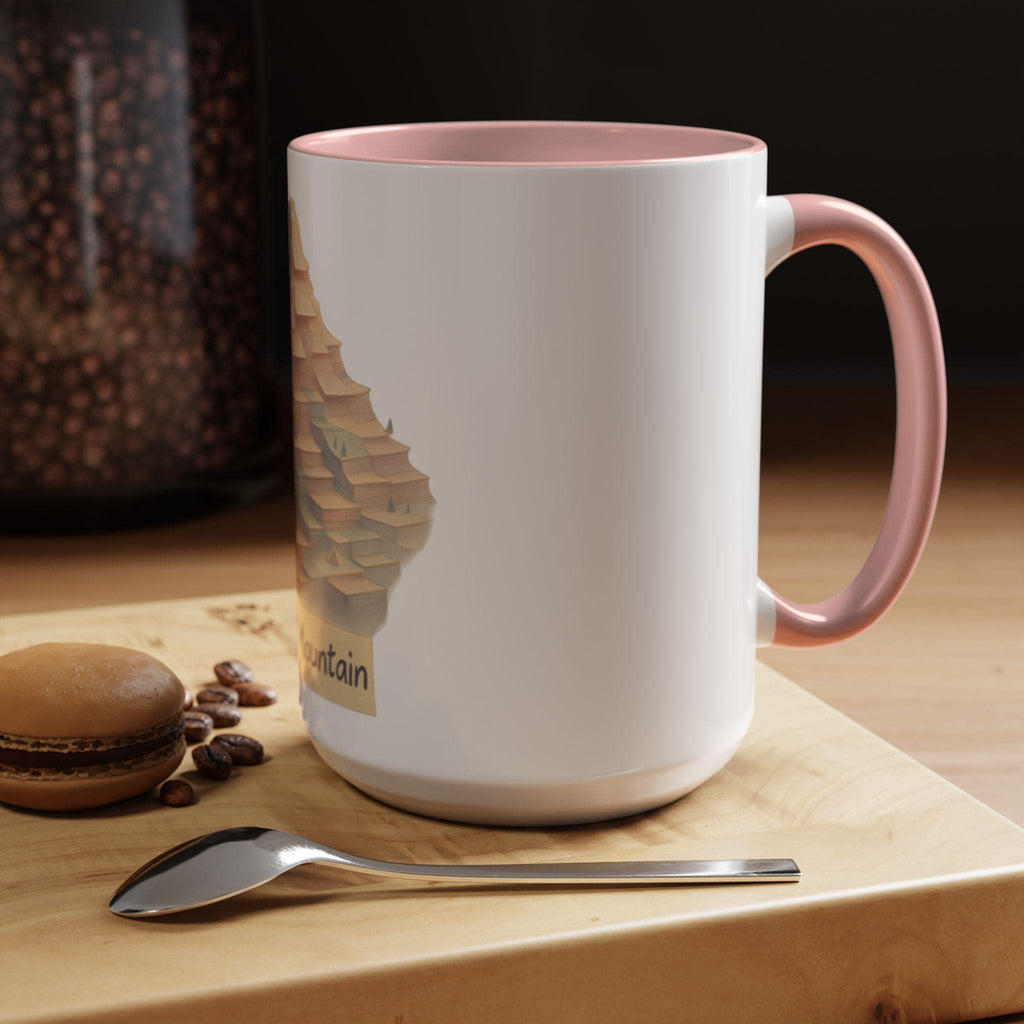Product Manager Coffee mug featuring a Backlog Mountain | Accent 11oz 15oz