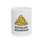 Backlog Mountain Mug | Funny Product Manager Coffee Cup